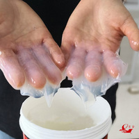 Scellant anti-fuite transparent à appliquer au pinceau, revêtement imperméable écologique pour salle de bain, toilettes, carrelage mural et fuites extérieures