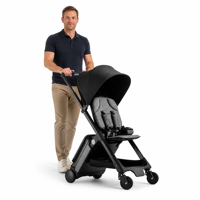 Poussette légère pour bébé, chariot pliable en aluminium, 15 kg, transport en avion, poussette de luxe pour bébé pour les voyages