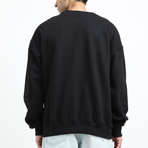 เสื้อสเวตเชิ้ตคอกลมทรงโอเวอร์ไซส์สำหรับผู้ชาย สวมใส่สบาย แฟชั่นลำลอง สีสันตามสั่ง ขายส่ง ผลิตจากผ้าฝ้าย 100% ระบายอากาศได้ดี เป็นมิตรต่อสิ่งแวดล้อม - Product Image 2