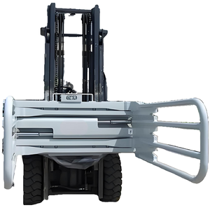 Attache de pince pour chariot élévateur à haute résistance pour la manipulation de balles en mousse de caoutchouc, pour la fabrication de meubles et de matelas - Product Image 1