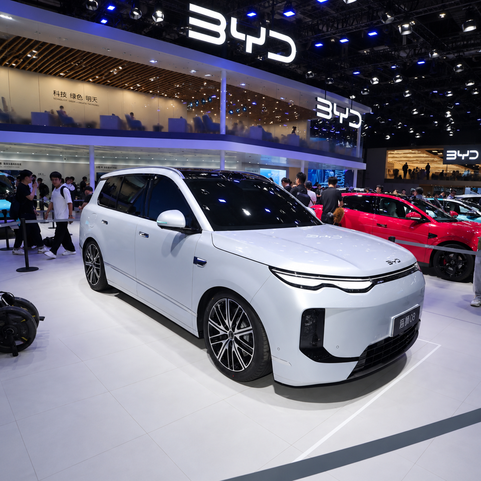 2026 New BYD Electric Car Sealion 08 Flagship Large SUV EV 5 or 6 ...