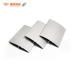 XingQiu-persiana de aluminio para sombreado, perfil de extrusión de lámina aerodinámica personalizada, de aluminio, externo