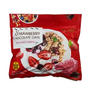 COCO 400g Morango Aveia Chocolate Barras de Chocolate Leite com Sabor Doce Biscuit Padrão Doces em Embalagem A Granel Forma Sólida - Product Image 1