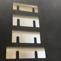 Xinermei usine produit de vente à chaud machines d'emballage automatiques partie dent de scie couteau à lame pour sceller l'emballage