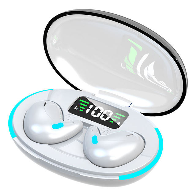 Waterproof Noise Cancelling Mini Sleep Wireless Bluetooth Earbuds HiFi Stereo Music In-Ear Headphones