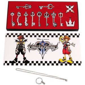 Set de Llaveros de Anime Kingdom Hearts, Llavero de Metal con Espada de Sora, Joyería de Cosplay para Regalos de Fans - Product Image 2