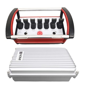 ECD NM-020 Speed Adjustable IP65 Waterproof Wireless <b>Remote</b> <b>Control</b> 5km Range Hydraulic Proportional <b>Control</b> Levers 7 Levers - Product Image 1