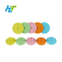 Personalizado TPU UHF RFID vaca ganado oreja etiqueta CH0018 + CH0020 CH0018 + CH0020 oreja etiquetas para cerdos y ganado