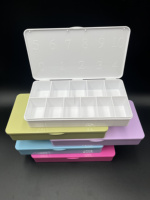 Boîte de rangement vide pour capsules d'ongles, couleur blanche, 11 tailles, haute qualité, prix compétitif, fournisseur chinois