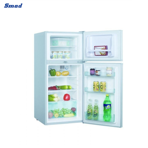 Smad 328L Low Noise Double Door Household Automatic Defrosting Top Freezer <b>Refrigerator</b> for DDT-125WWU - Product Image 5