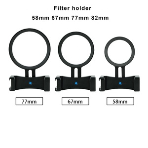 Chất lượng cao OEM tùy chỉnh điện thoại di động Lọc Chủ <span class=keywords><strong>58mm</strong></span> 67mm 77mm 82mm hợp kim nhôm kính không thấm nước màu xám máy ảnh laser - Product Image 5