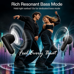 REMAX TWS-25 Auricolari Wireless Bluetooth 6.0 con <span class=keywords><strong>4</strong></span> Microfoni per Cancellazione del Rumore, Stereo Bass, Cuffie Sportive Senza Fili - Product Image 4