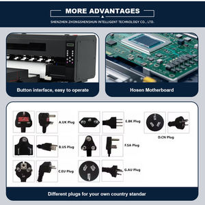 ZONSON 全自动新型 60 厘米 A1 4 头打印头适用于 I3200 DTF 打印机白色墨水循环系统 1 年保修，适合服装小店 - Product Image 4