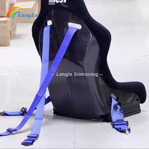 เข็มขัดนิรภัยในรถยนต์แบบดัดแปลง, เข็มขัดนิรภัยแบบสามนิ้วสี่จุด/ห้าจุด/หกจุดเข็มขัดนิรภัยแบบปลดได้อย่างรวดเร็วสำหรับการจำลองการแข่งรถ - Product Image 6