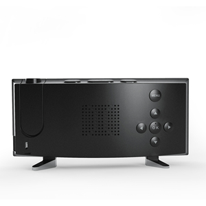 Đồng Hồ Radio Màn Hình Cong LED Không Dây Với Máy Chiếu FM Radio Đồng Hồ Báo Thức - Product Image 2