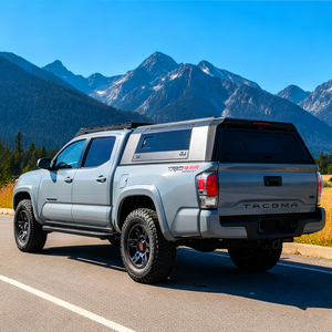 Venta Directa de Fábrica: Toldo de Aluminio para Camioneta, Impermeable, con Cierre, Sin Perforación, Techo Rígido Todoterreno para <span class=keywords><strong>Toyota</strong></span> <span class=keywords><strong>Tundra</strong></span> Revo - Product Image 3