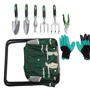 Ensemble d'outils de jardinage manuels robustes en plastique pour bricolage, avec désherbeur et pelles d'extérieur étanches - Product Image 2