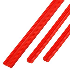 KCTION usine meilleure vente coréen vente en gros universel U crochet pare-brise balai d'essuie-glace hybride essuie-glaces coloré Silicone recharge - Product Image 1