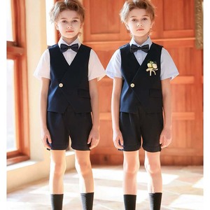 Vêtements formels pour garçons, ensemble de gilets et uniformes scolaires, tenues pour enfants, vente à chaud - Product Image 1