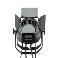 Étanche Durable 200W COB Par avec Barndoor Blanc IP65 DMX512 Auto Spotlights flick free pour TV Studio Theatre Event