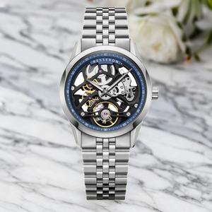 Reloj de Cuarzo Automático de Lujo Duskull Skeleton 2025, Esfera Abierta, Caja de Acero Inoxidable, Movimiento Japonés - Product Image 6