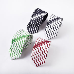 Venta caliente boda Palestina poliéster rayas corbata hombres corbatas Palestie corbata - Product Image 2