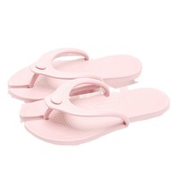 Chaussons de voyage pliables pour femmes, pour hôtel et voyages d'affaires, portables, antidérapants, jetables, pour la baignade et la douche