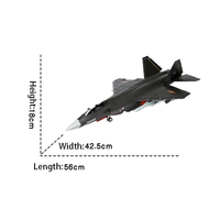 1:24 J-31 avion modèle d'avion Simulation bombardier alliage combattant Transport modèle avion jouet avion