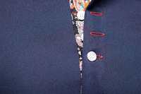 Groothandel Heren Nieuwe Aanwinst Court Style Overhemden Lange Mouw Reverskraag Knoop Effen Kleur Europa Heren Casual Overhemd