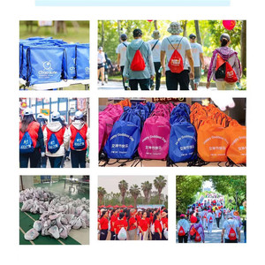 Petit sac de sport imperméable, sac de voyage pour enfant, pour le sport, promotionnel, femme, marine, nouveau, <span class=keywords><strong>homme</strong></span>, avec logo, bleu, grand, mini, unisexe, arène, école - Product Image 6