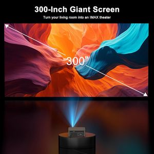 Proyector HAPPRUN 2000 ANSI Lúmenes 1080P Cine en Casa con Aplicaciones Integradas, Enfoque Automático, Audio Dolby, Conectividad HDMI - Product Image 6