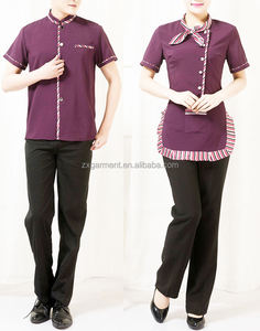 Set di uniformi personalizzate <span class=keywords><strong>per</strong></span> la pulizia degli Hotel - Product Image 3