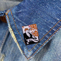 Broche de personnage de dessin animé japonais kuosaki Ichigo, Badge de rôle principal, épingles en métal pour sac à dos
