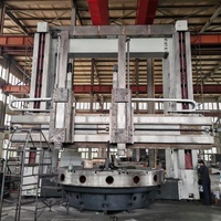Torno vertical CNC de columna única para mecanizado de alta resistencia de piezas metálicas de gran diámetro para línea de producción de bridas y rodamientos aeroespaciales