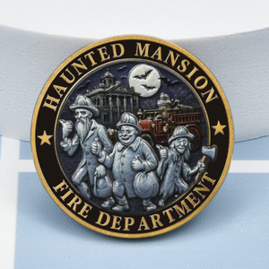 Moneda Conmemorativa de Metal con Diseño Personalizado 3D del Signo Zodiacal <span class=keywords><strong>Géminis</strong></span>, Moneda de Desafío con Logotipo Personalizado, Souvenir de Metal - Product Image 2