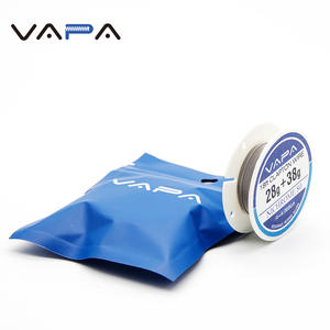 VAPA Ni80 Cable de resistencia de calentamiento eléctrico de 18 pies Nichrome80 Clapton fundido 28ga + 38ga aleación de níquel - Product Image 2