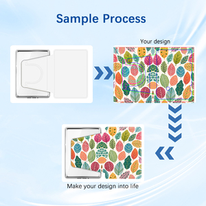 Étui vierge imprimable UV pour <span class=keywords><strong>Kindle</strong></span> <span class=keywords><strong>Paperwhite</strong></span> 2024 12e génération 7 pouces, couverture blanche, dos transparent, couverture DIY pour cadeaux personnalisés - Product Image 2
