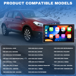 Autoradio 7 pouces adapté pour 07-11 <span class=keywords><strong>Nissan</strong></span> Qashqai et plus sans fil Carplay Android Auto autoradio Android 13 lecteur DVD de voiture GPS - Product Image 3