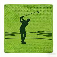 Serviette de golf magnétique personnalisée avec logo, écologique, séchage rapide, réutilisable, échantillon gratuit disponible