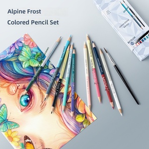 CARAN D'ACHE Lápices de Colores Solubles en Agua ALPINE Importados de Suiza, Juego de 18 Lápices para Dibujo a Mano, Profesional, para Estudiantes - Product Image 4