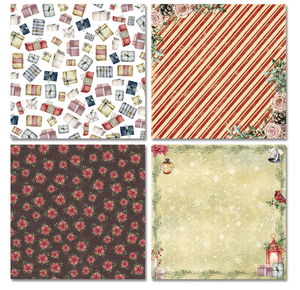 GF X-mas temporada 6 pulgadas 24 hojas <span class=keywords><strong>papel</strong></span> hecho a mano de una cara patrón de <span class=keywords><strong>papel</strong></span> para álbum de recortes - Product Image 3