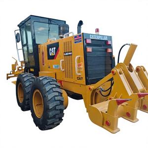 Niveleuse à moteur CAT 140K d'occasion avec moteur et pompe en bon état, machine de terrassement bien entretenue à vendre - Product Image 1