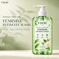 FDOB Gel Lavant Intime Féminin 250ml avec Extrait d'Aloe Vera, Glycérine et Acide Lactique pour Vente en Gros et Discussion OEM/ODM
