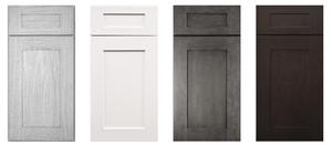 American Style Modern White/<strong>grey</strong> Shaker Solid Wood Kitchen <strong>Cabinet</strong> - Product Image 6