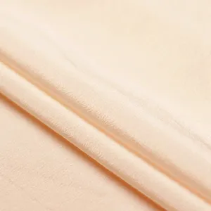 Tela de seda 100% pura, tejido elegante y grande de Color sólido, tela de crepé Chine Charmeuse, precio de fábrica