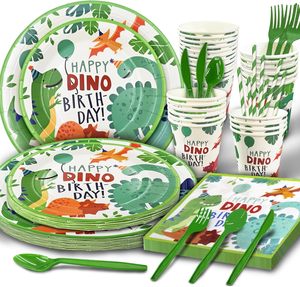 <strong>Dinosaur</strong> <strong>Birthday</strong> <strong>Party</strong> Decorations Set for Boys Kids <strong>Party</strong> Supplies Balloons Banner Tableware Bulk Wholesale - Product Image 6