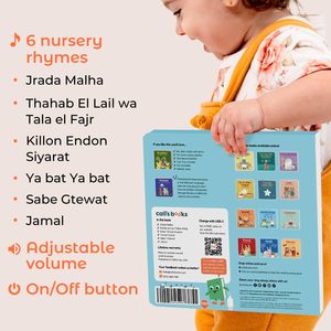 Premier livre sonore en <span class=keywords><strong>anglais</strong></span> avec module sonore programmable, livre musical électronique parlant pour enfants en bas âge - Product Image 3