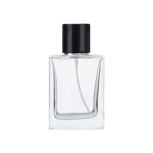 Flacons de parfum vides en verre transparent carrés de 50 ml et 100 ml, adaptés à l'emballage de marques de parfum - Product Image 6