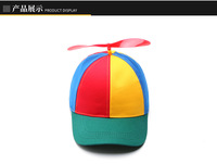 Gorra de béisbol de moda al por mayor directa de fábrica, sombrero de malla ajustable con detalle de hélice para niños y niñas