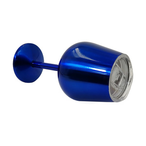 Hotting <span class=keywords><strong>Sale</strong></span> Vino Tumbler 10oz Taza con aislamiento de temperatura Copa de vino de acero inoxidable sellada al vacío con tapa - Product Image 6